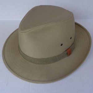 Men's Canvas Fedora Hat - XL